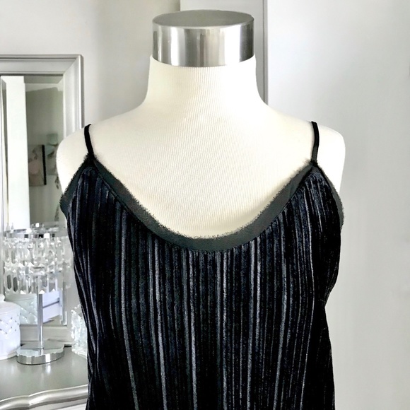 Tank Top Cami Black Velvet Small - Picture 5 of 5